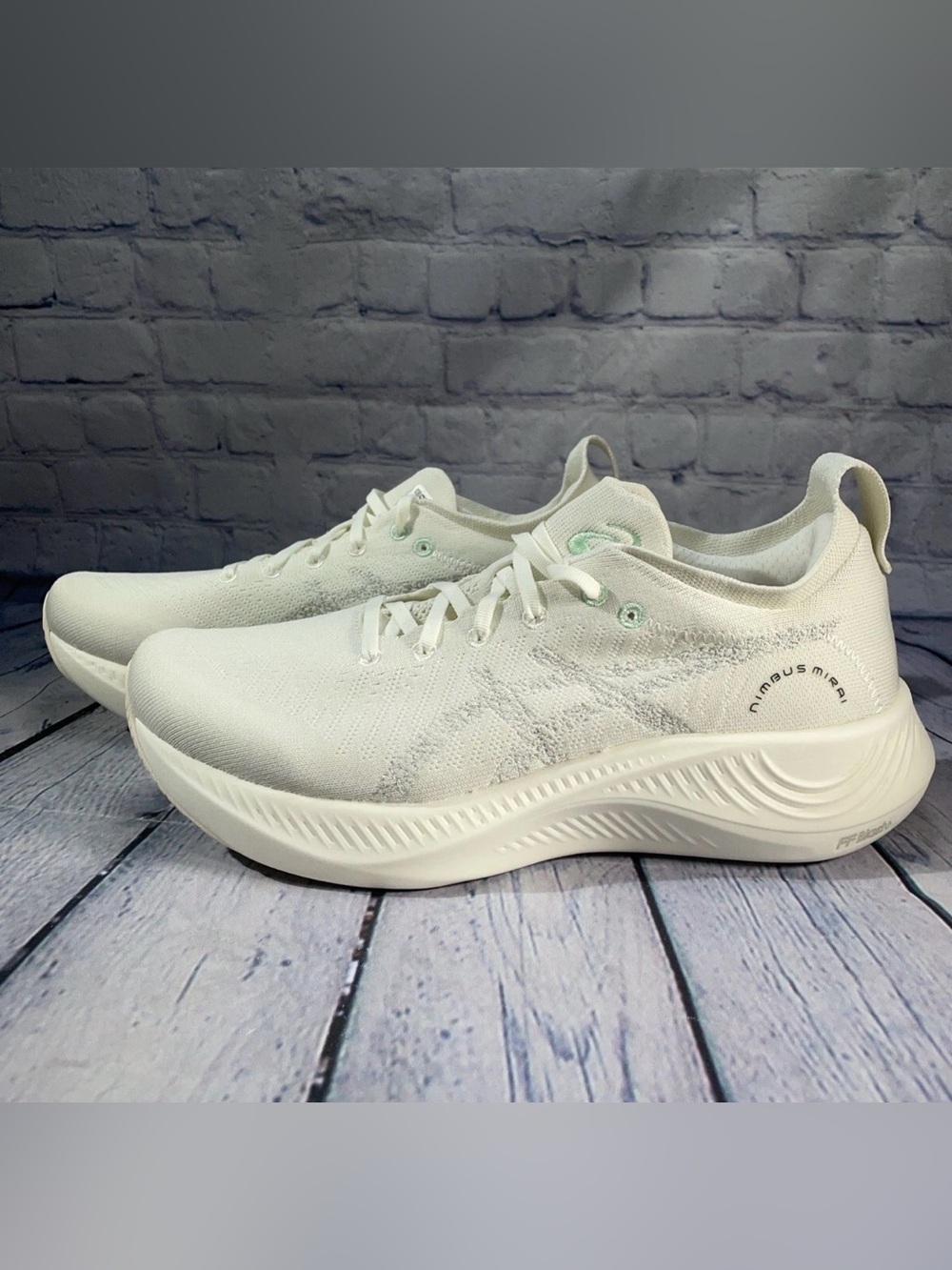 Asics Nimbus Mirai Running Shoes White 1013A138 Athletic Men’s 11.5